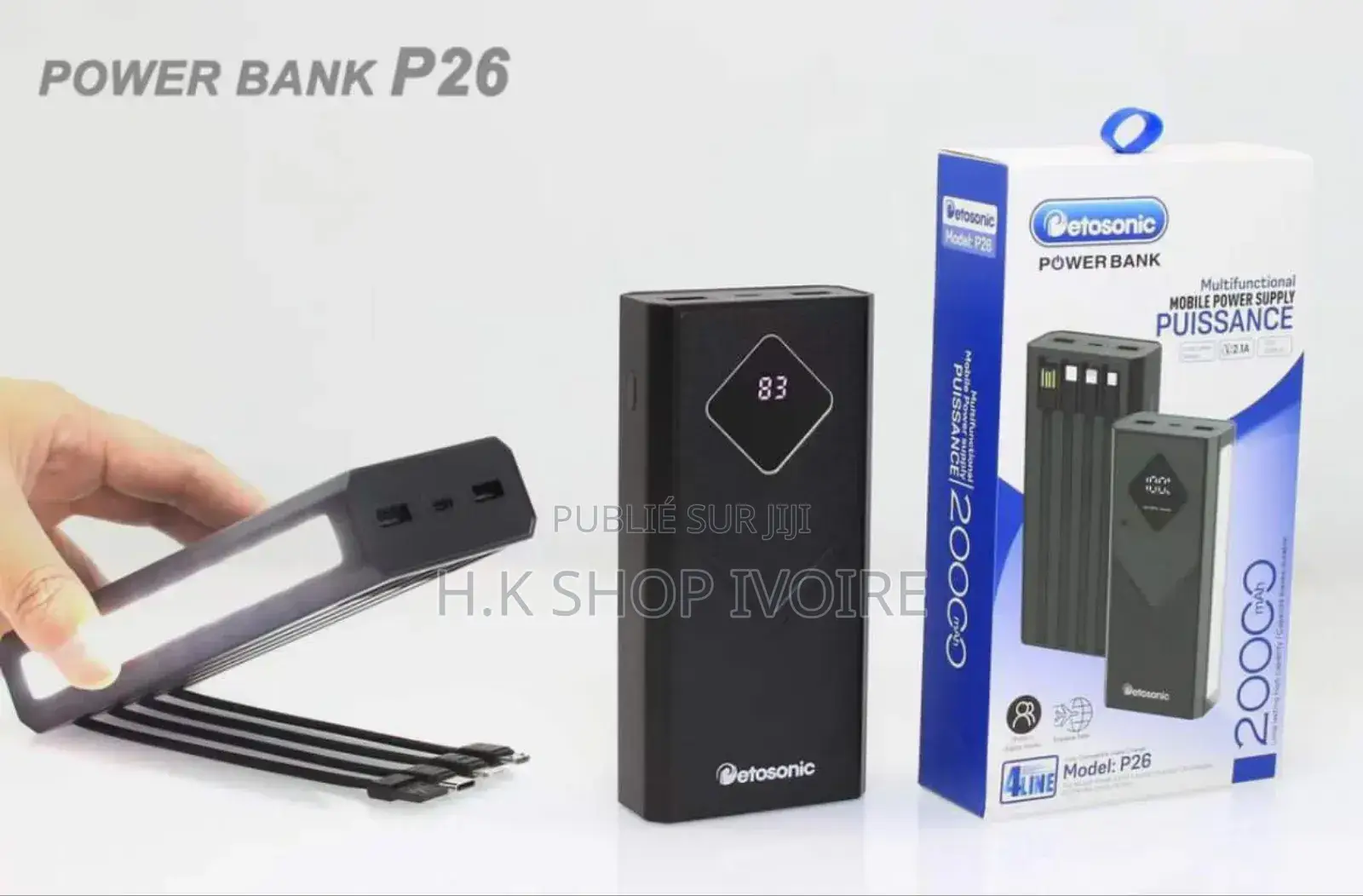 Tres Bon Power Bank Charge Rapide