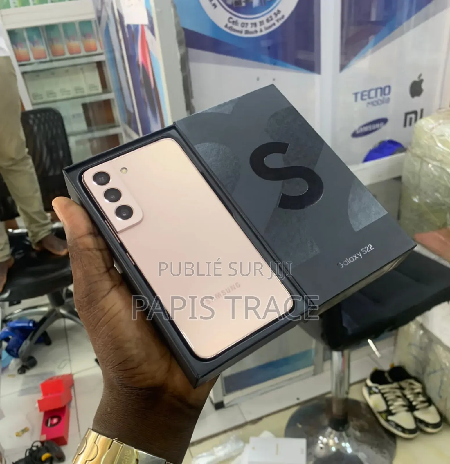 New Samsung Galaxy S22 5G 128 GB Noir