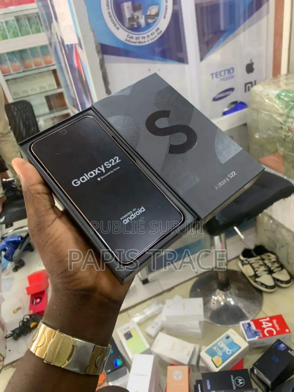 New Samsung Galaxy S22 5G 128 GB Noir