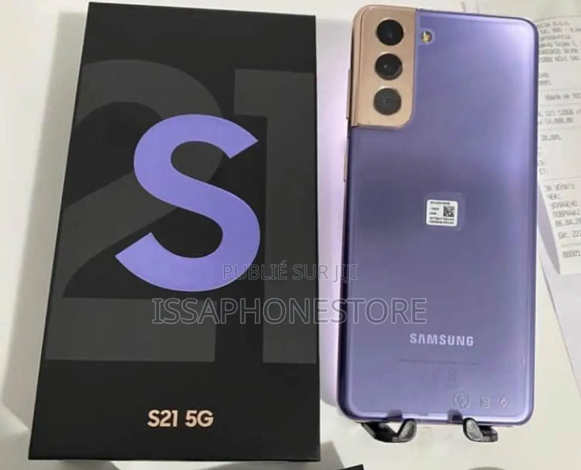 New Samsung Galaxy S21 5G 128 GB Noir