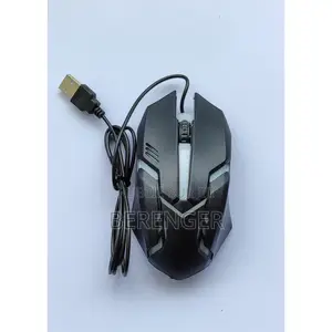Souris À Fil Gamer Lumineuse