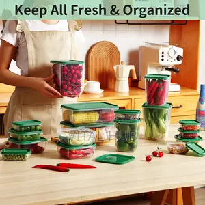 17 Pièces Récipients De Stockage De Nourriture