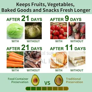17 Pièces Récipients De Stockage De Nourriture