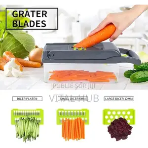 Coupe-légumes Multifonctionnel 12 Pièces