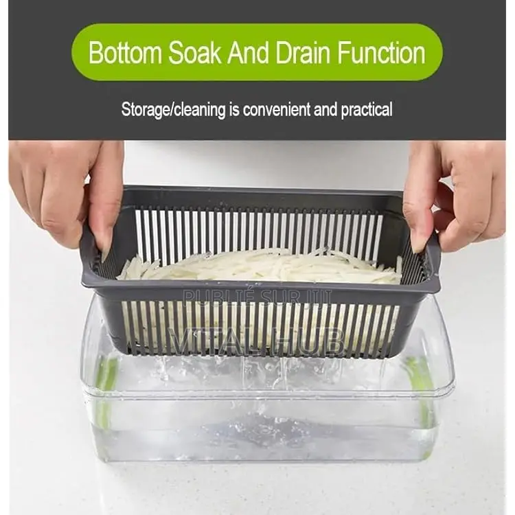 Coupe-légumes Multifonctionnel 12 Pièces