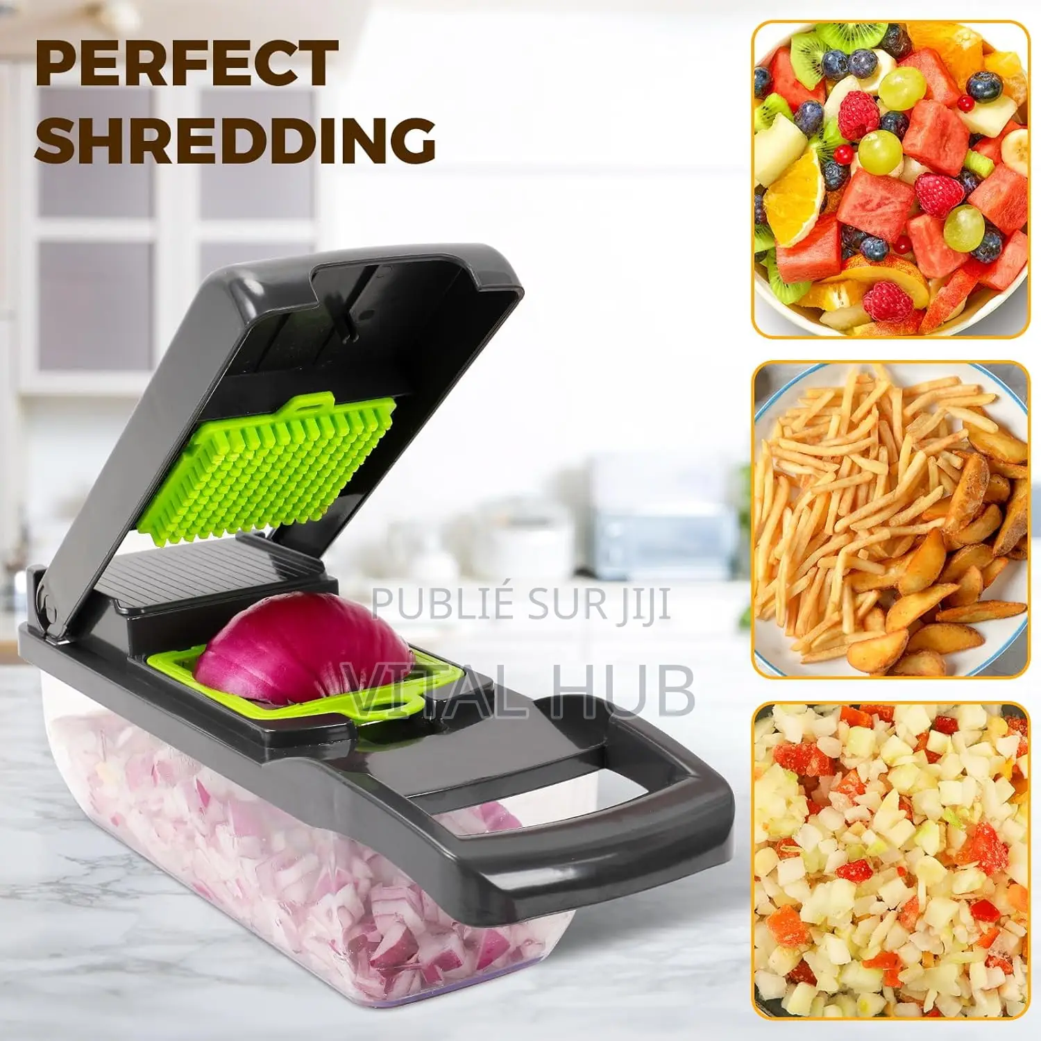 Coupe-légumes Multifonctionnel 12 Pièces