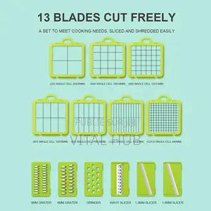 Hachoir À Fruits Et Légumes 22 Pièces