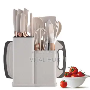 Ensemble d'Ustensiles De Cuisine en Silicone