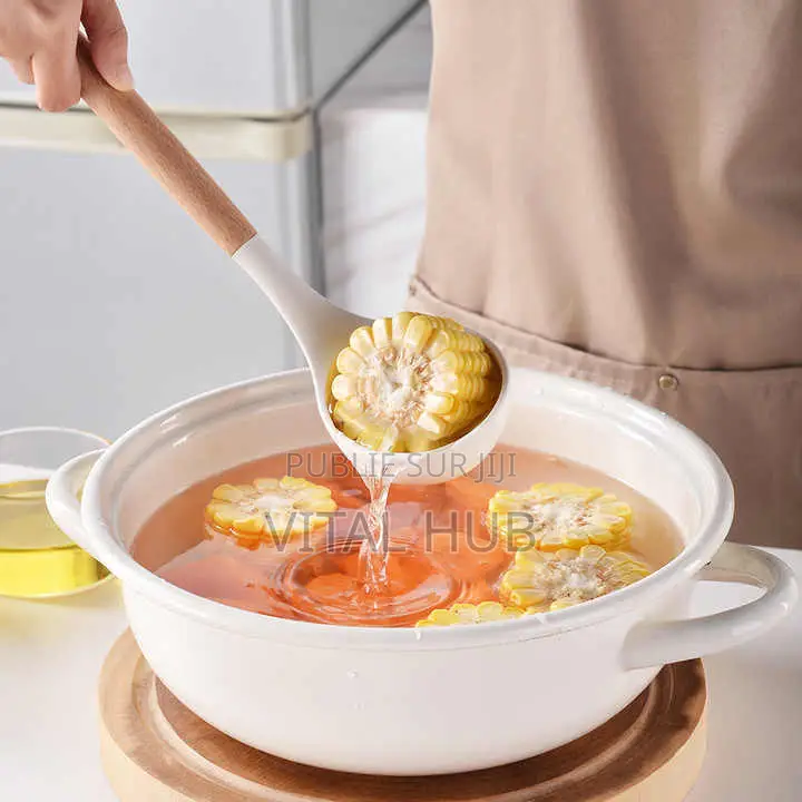 Ensemble d'Ustensiles De Cuisine en Silicone