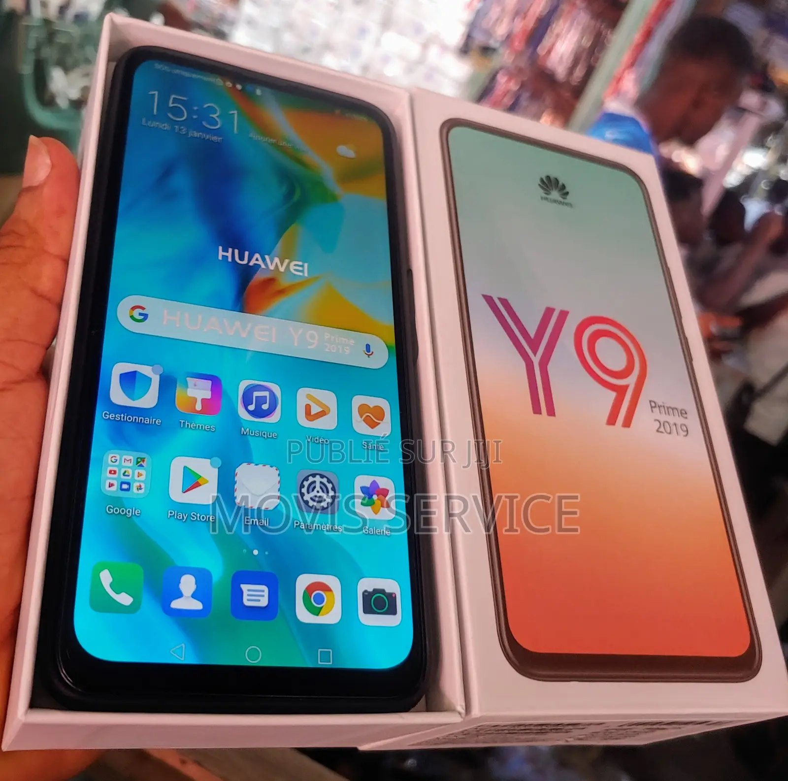 New Huawei Y9 Prime 2019 128 GB Noir