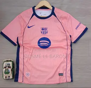 Maillot Barcelone Rose- Xl Et XXL