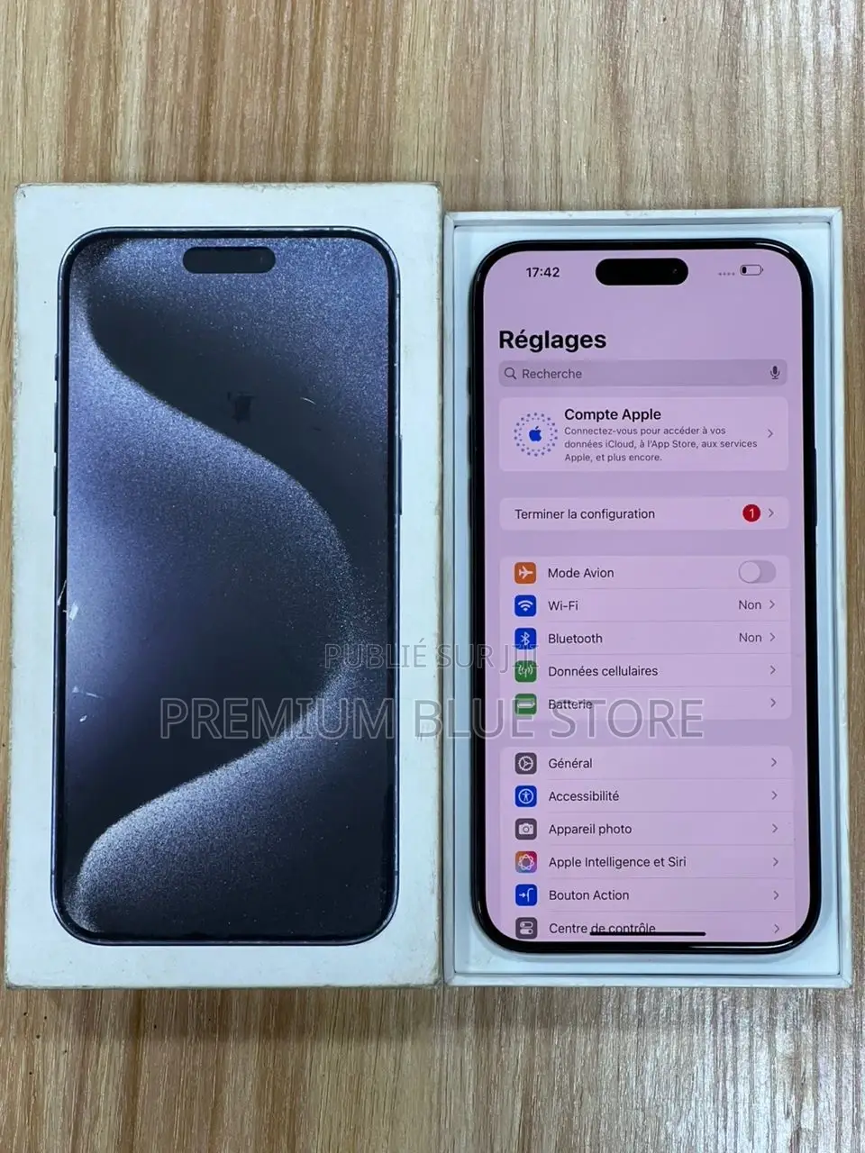 Neuf Apple iPhone 15 Pro Max 256 GB Bleu
