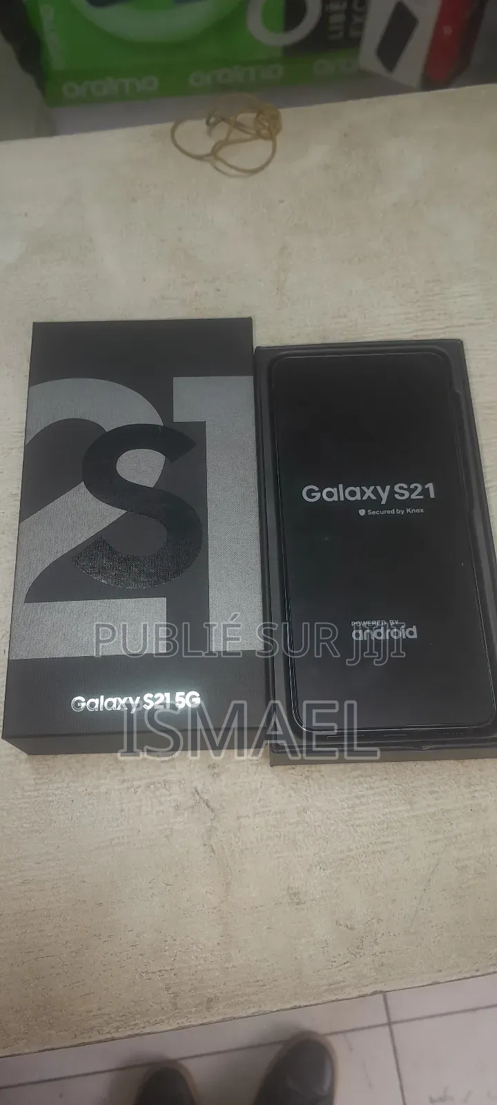 New Samsung Galaxy S21 5G 128 GB Noir