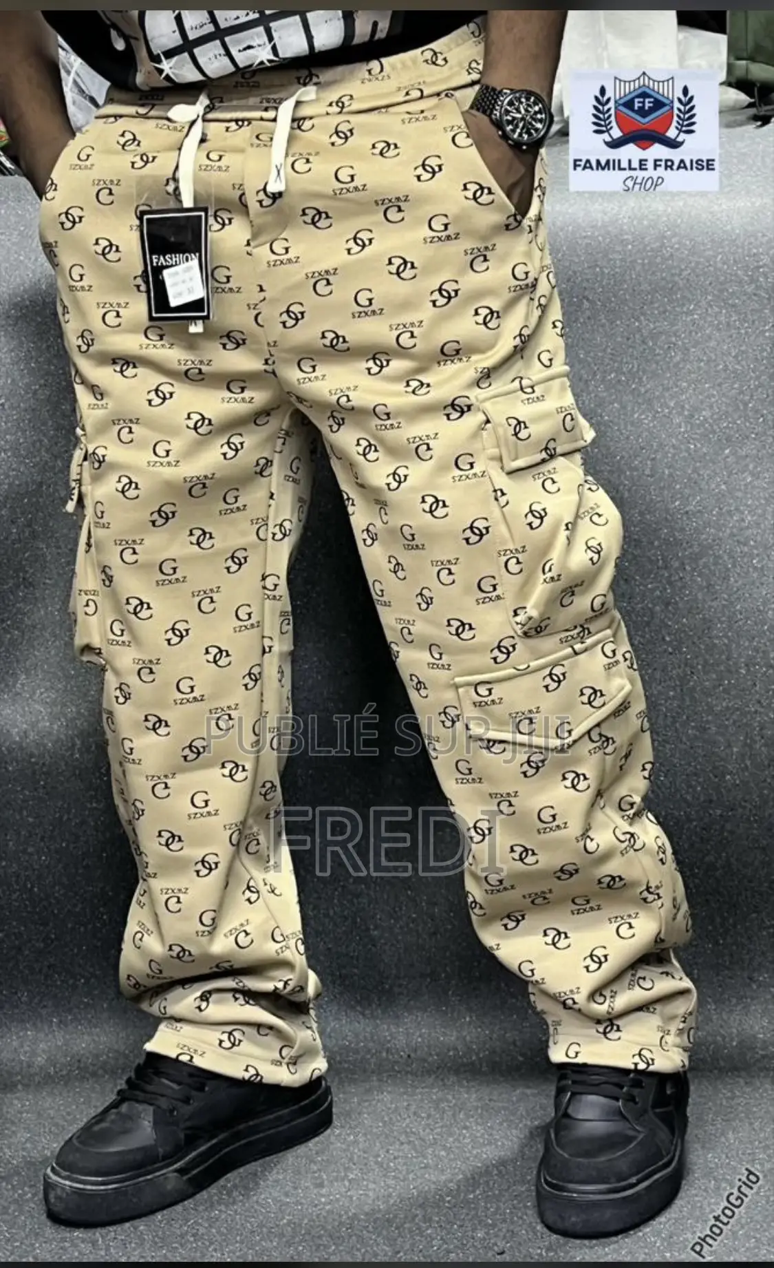 Cargo Homme Chic Et Élégant