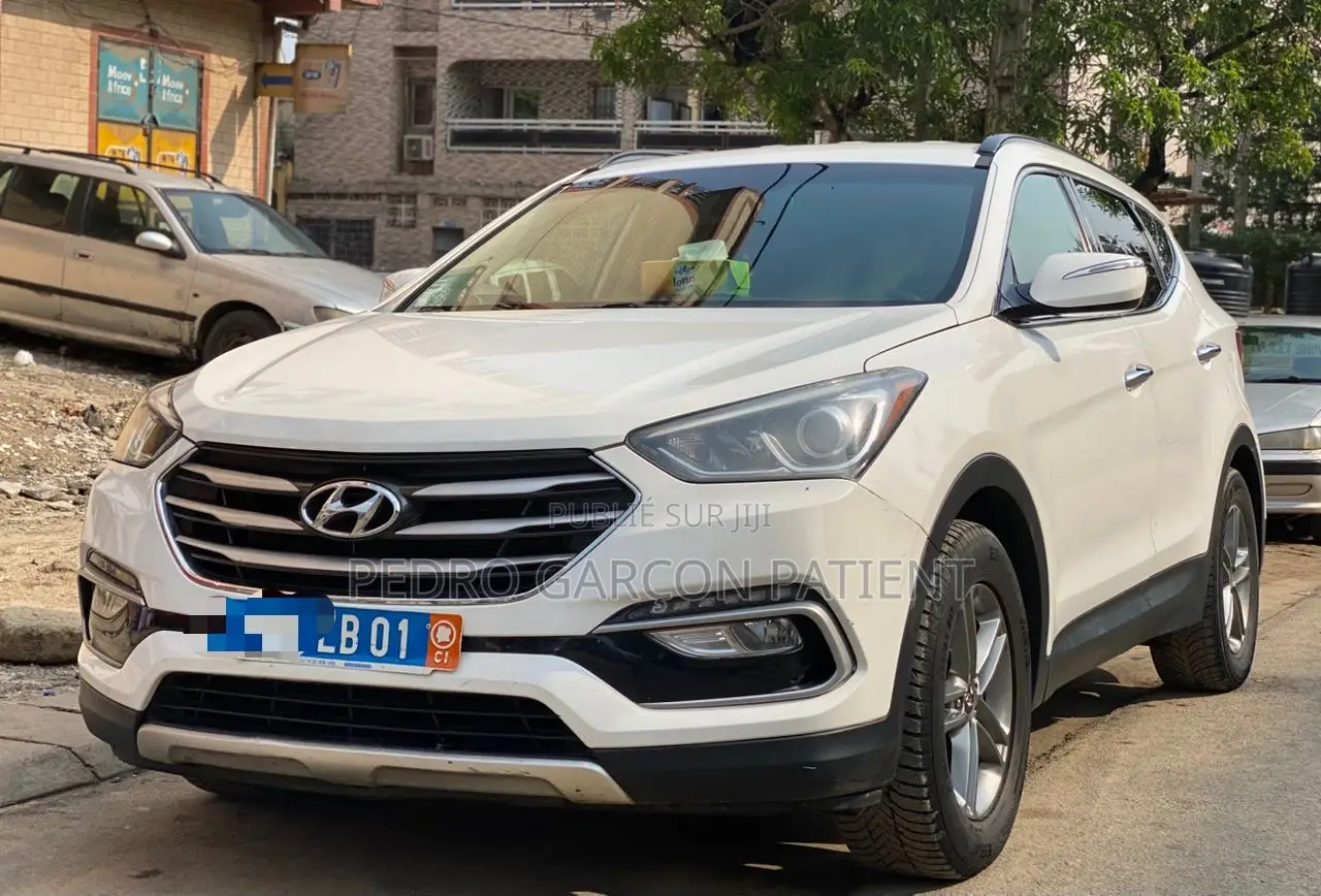 Hyundai Santa Fe 2018 Blanc