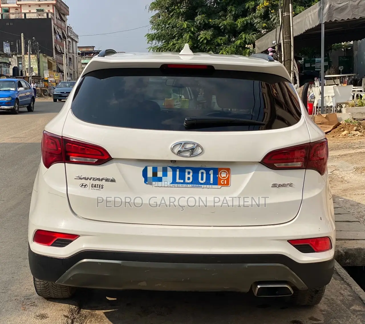 Hyundai Santa Fe 2018 Blanc