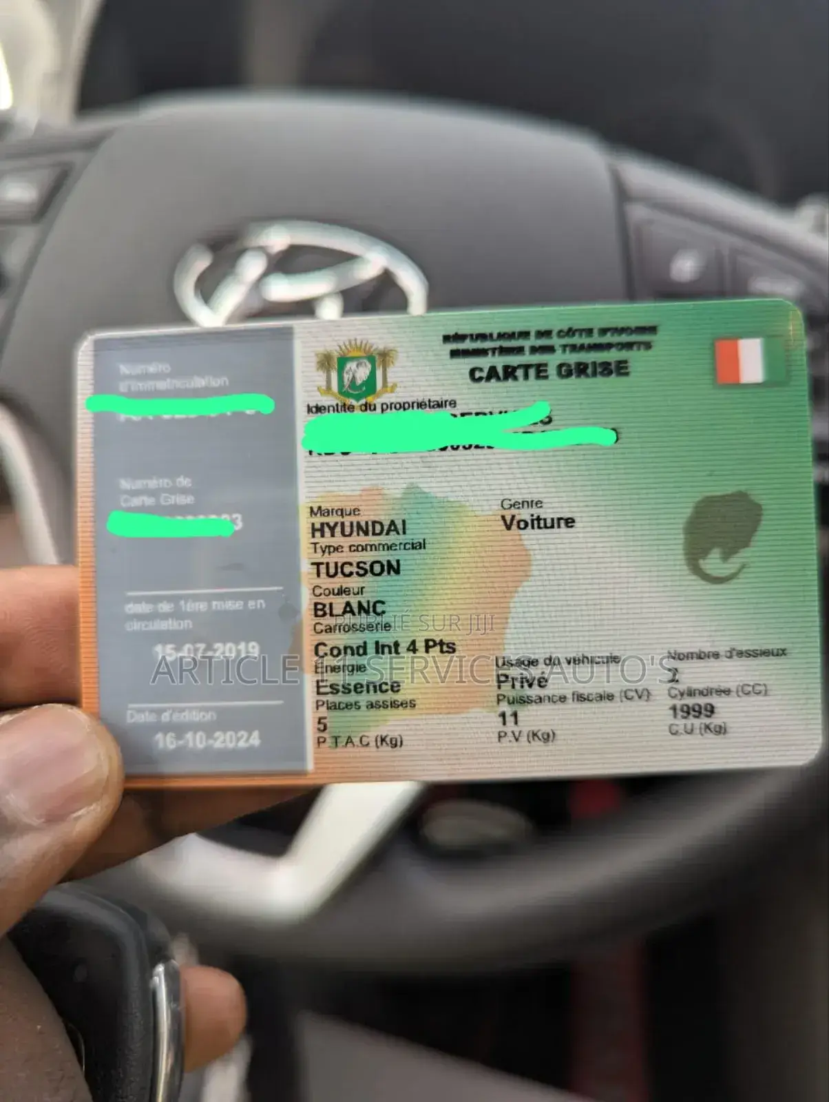 Hyundai Tucson Sport AWD 2019 Blanc