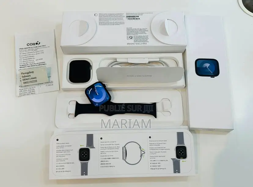Apple Watch Série 8 45mm Quasi Neuf Avec Le Carton