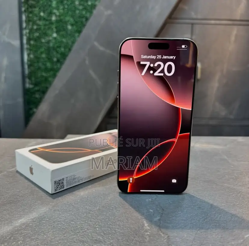 New Apple iPhone 16 Pro Max 256 GB Blanc