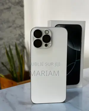 New Apple iPhone 16 Pro Max 256 GB Blanc