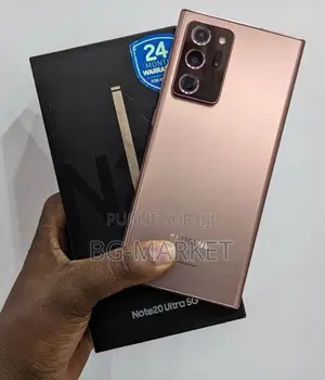 New Samsung Galaxy Note 20 Ultra 5G 256 GB Black