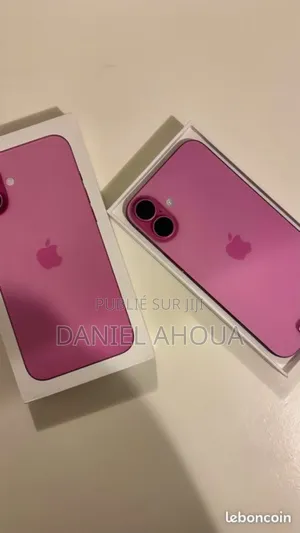 New Apple iPhone 16 256 GB Noir