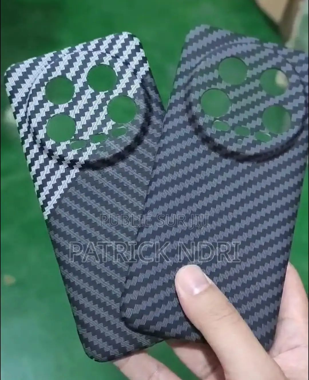 Étui Fibre Carbone XIAOMI, SAMSUNG