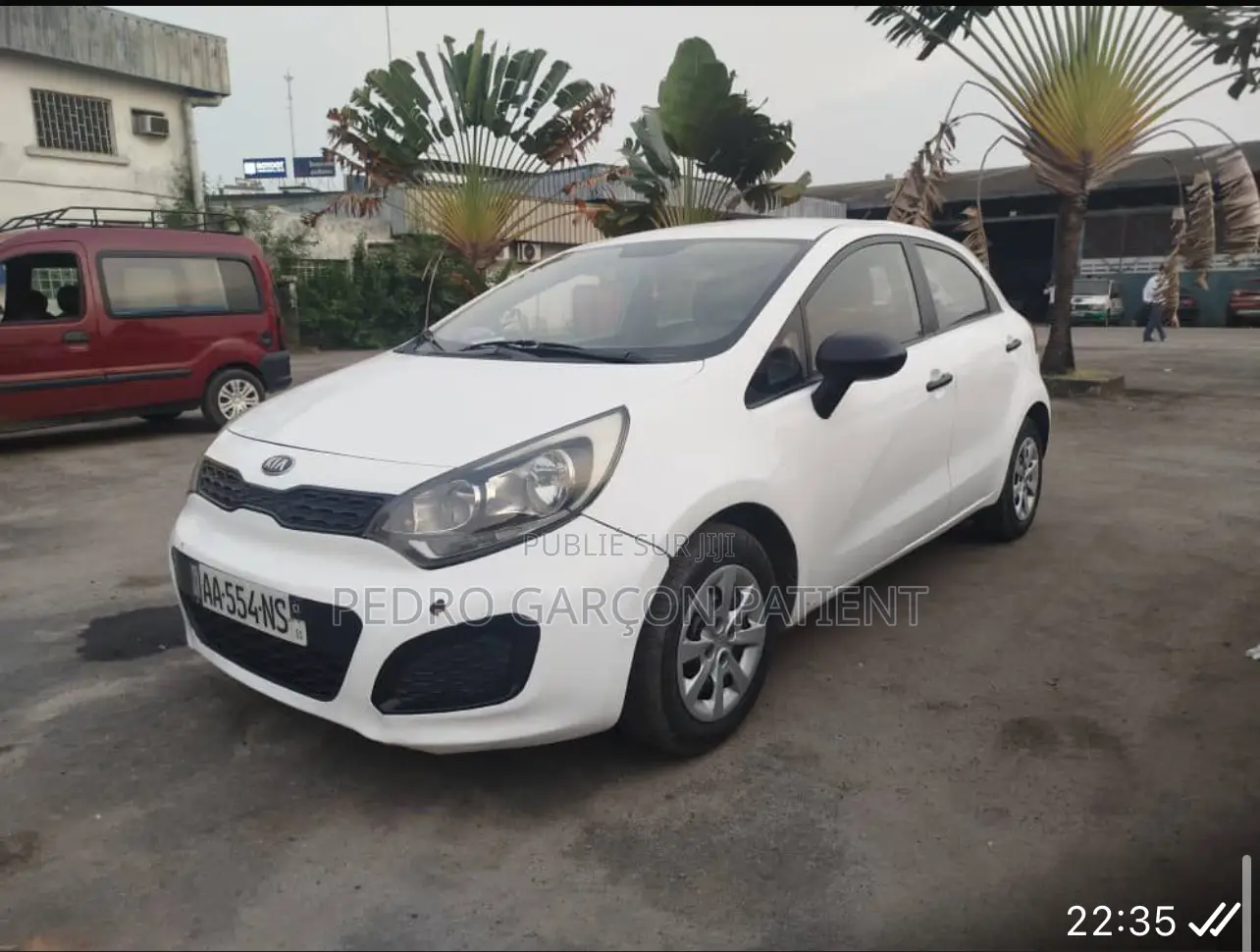 Kia Rio 2014 Blanc
