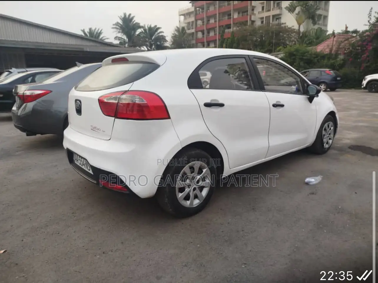 Kia Rio 2014 Blanc