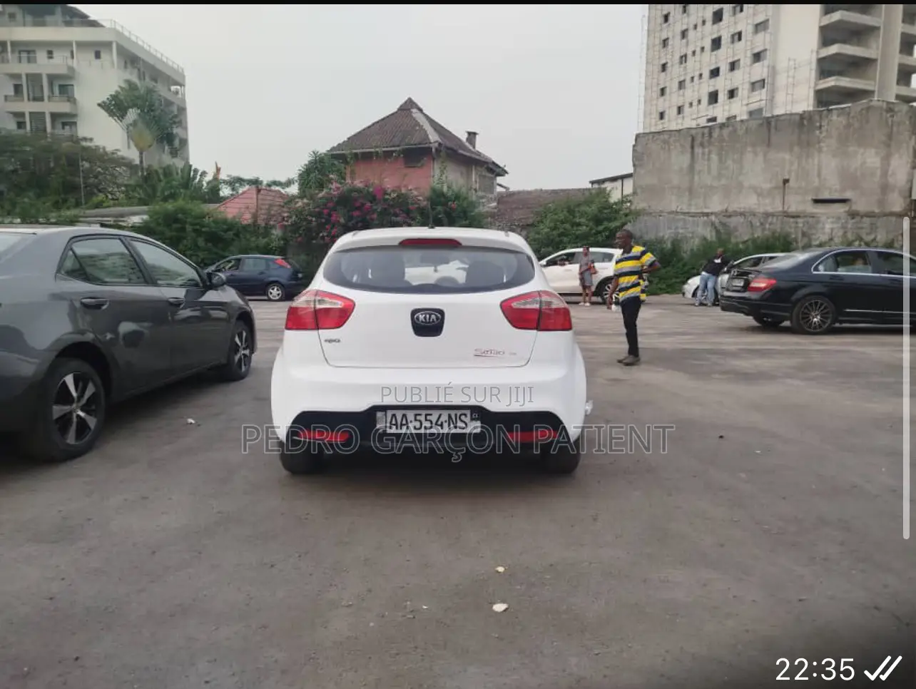 Kia Rio 2014 Blanc