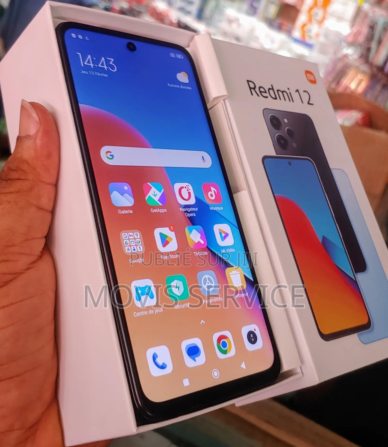 New Xiaomi Redmi 12 256 GB Noir