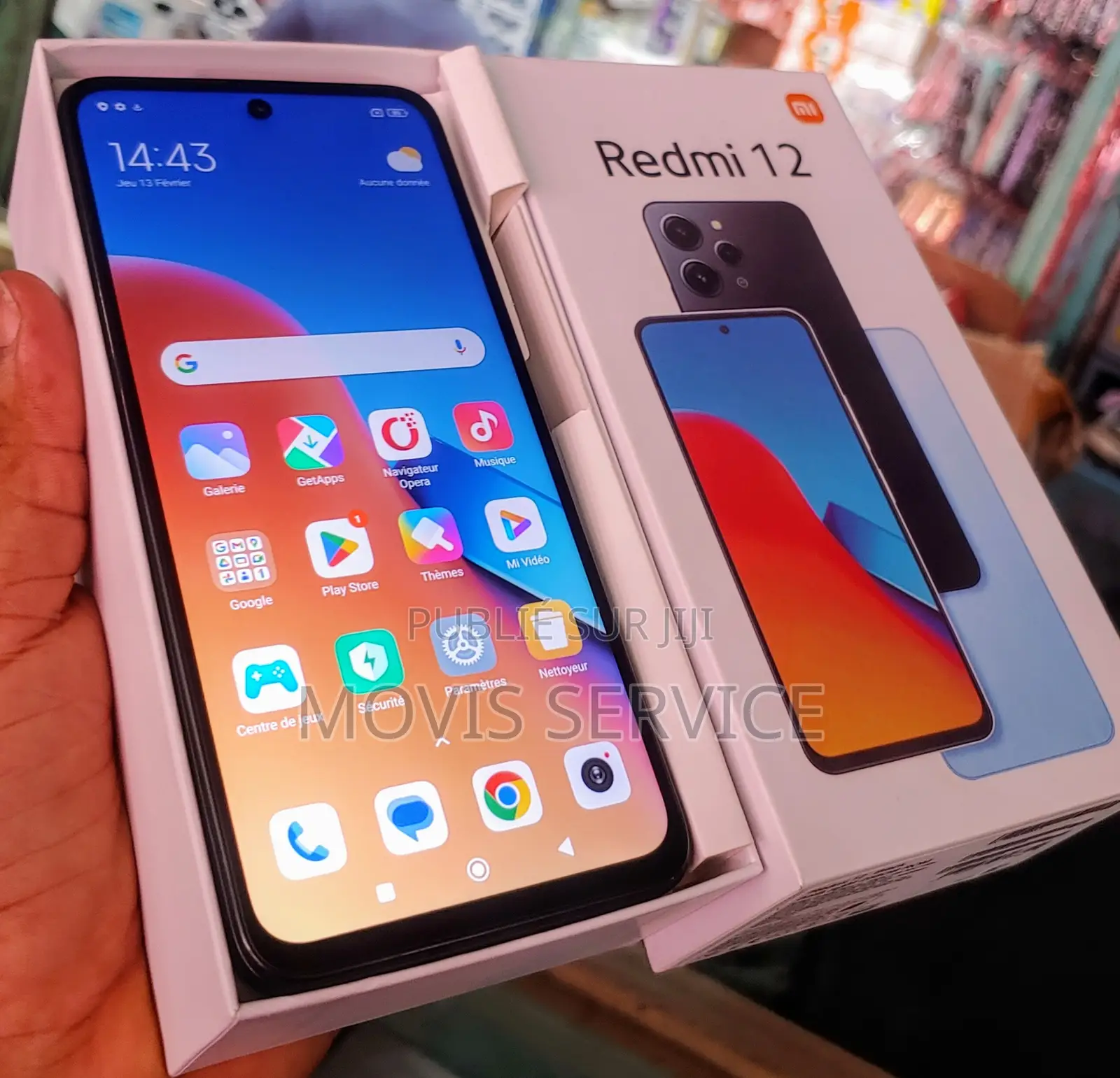 New Xiaomi Redmi 12 256 GB Noir