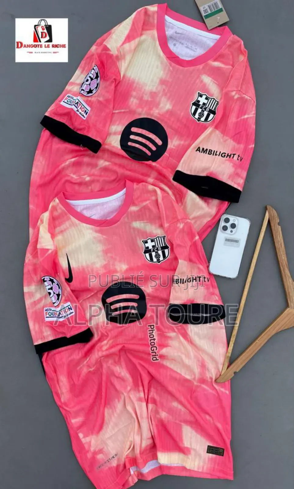 Maillot Pro Super Qualité