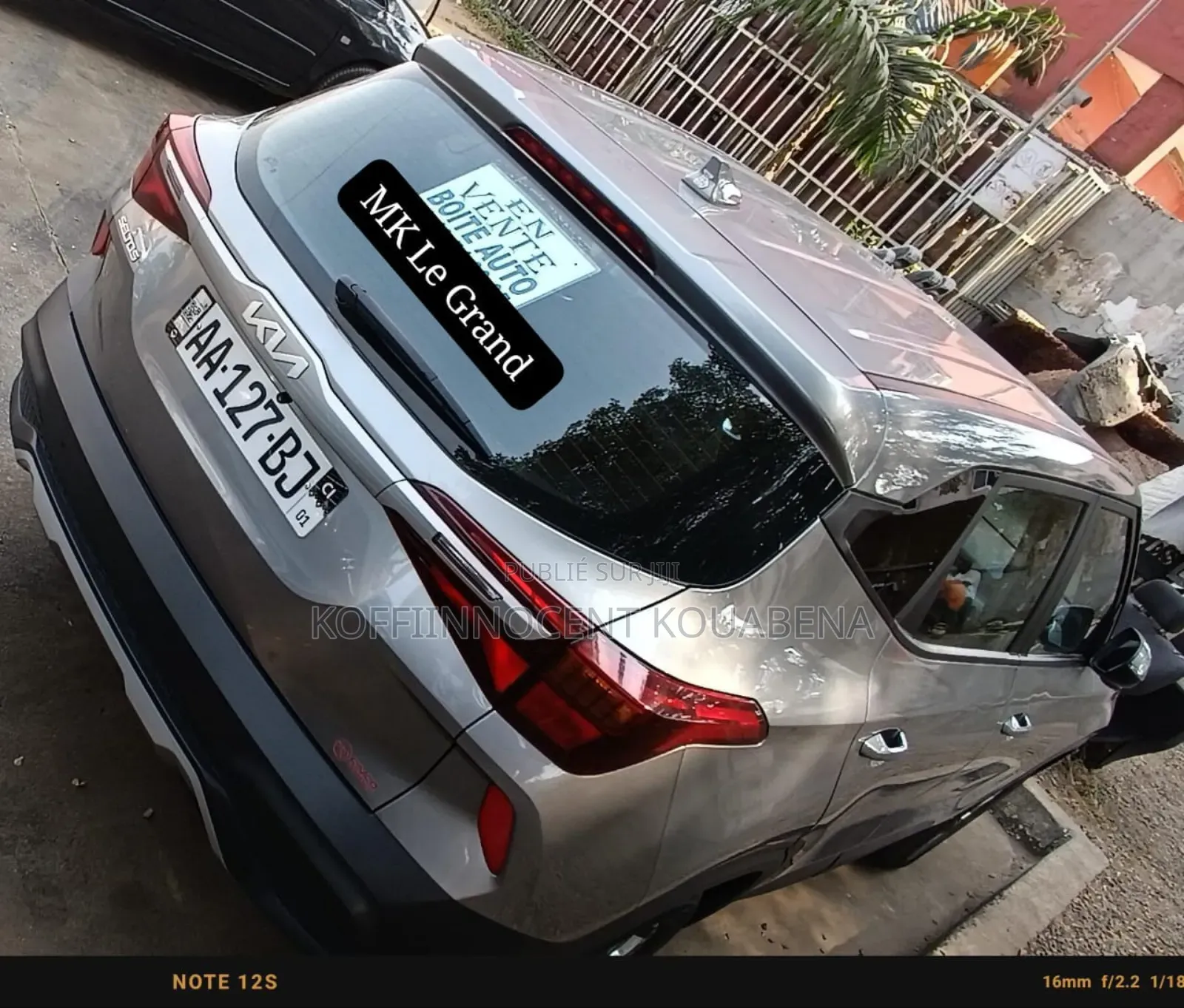 Kia Seltos S 2023 Argenté