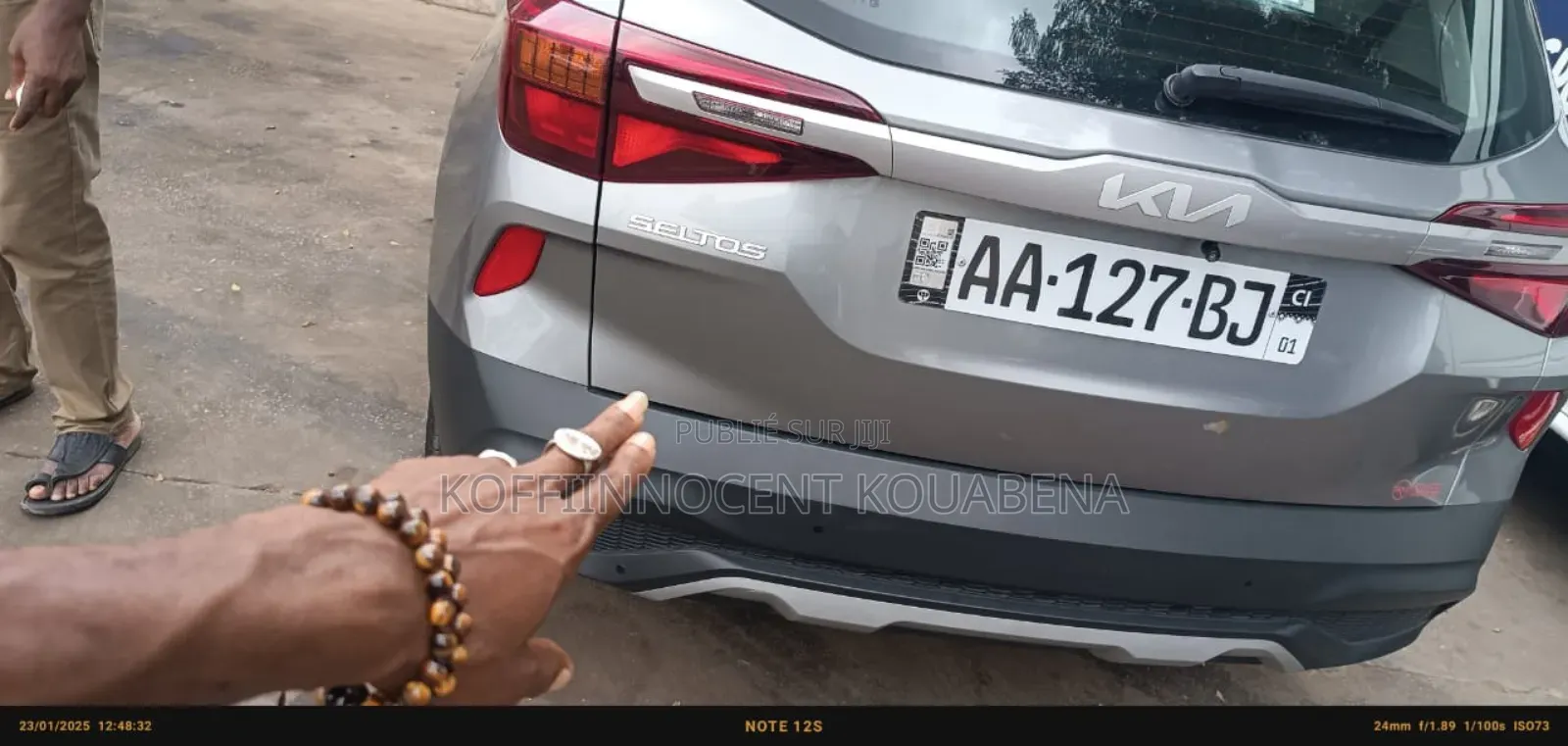 Kia Seltos S 2023 Argenté