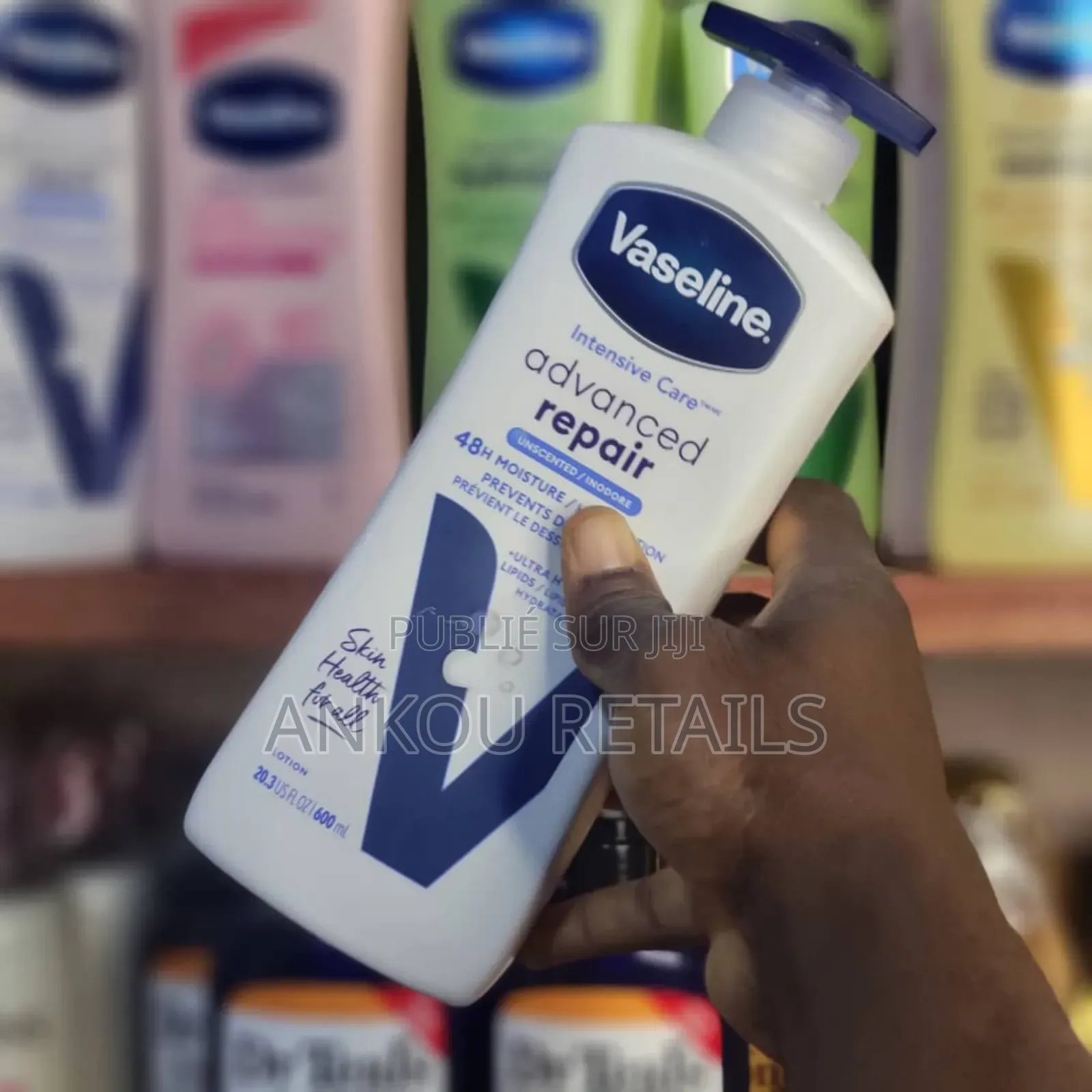 Vaseline Cocoa Radiant Advanced Repair Lait Corps 600ML