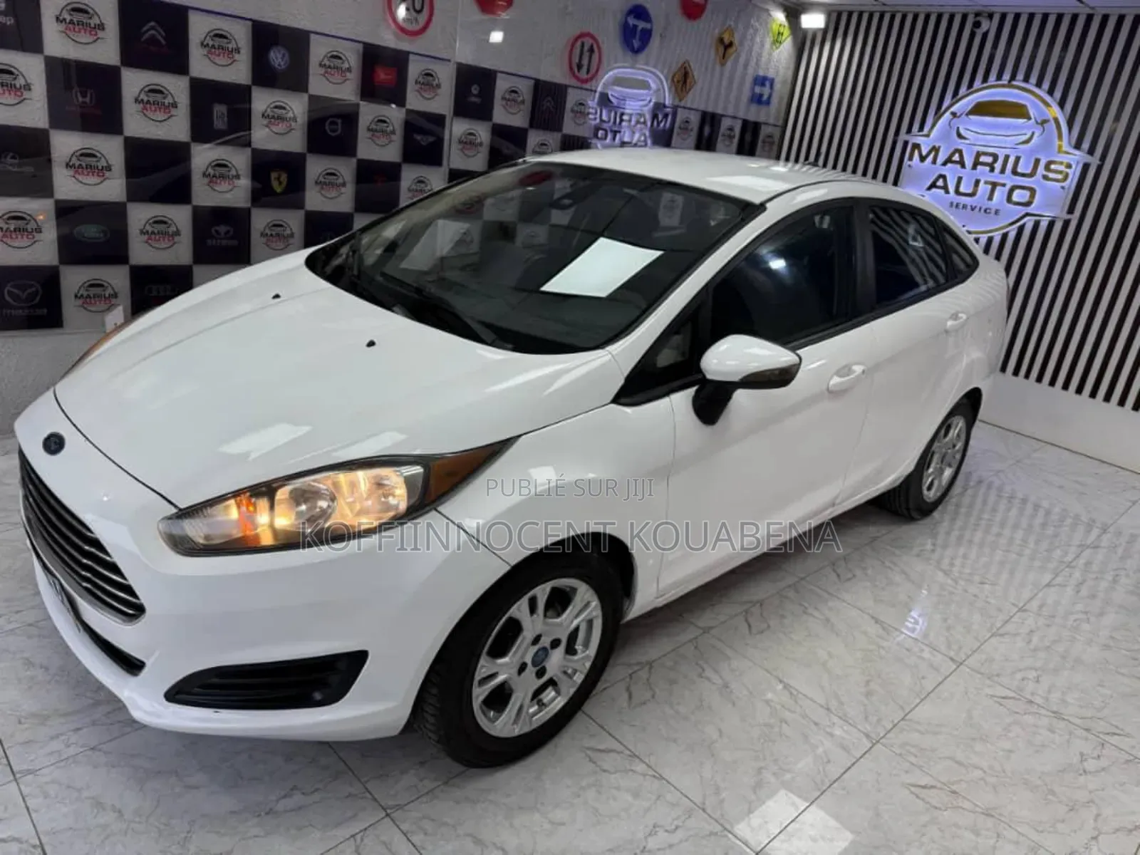 Ford Fiesta 2014 Blanc