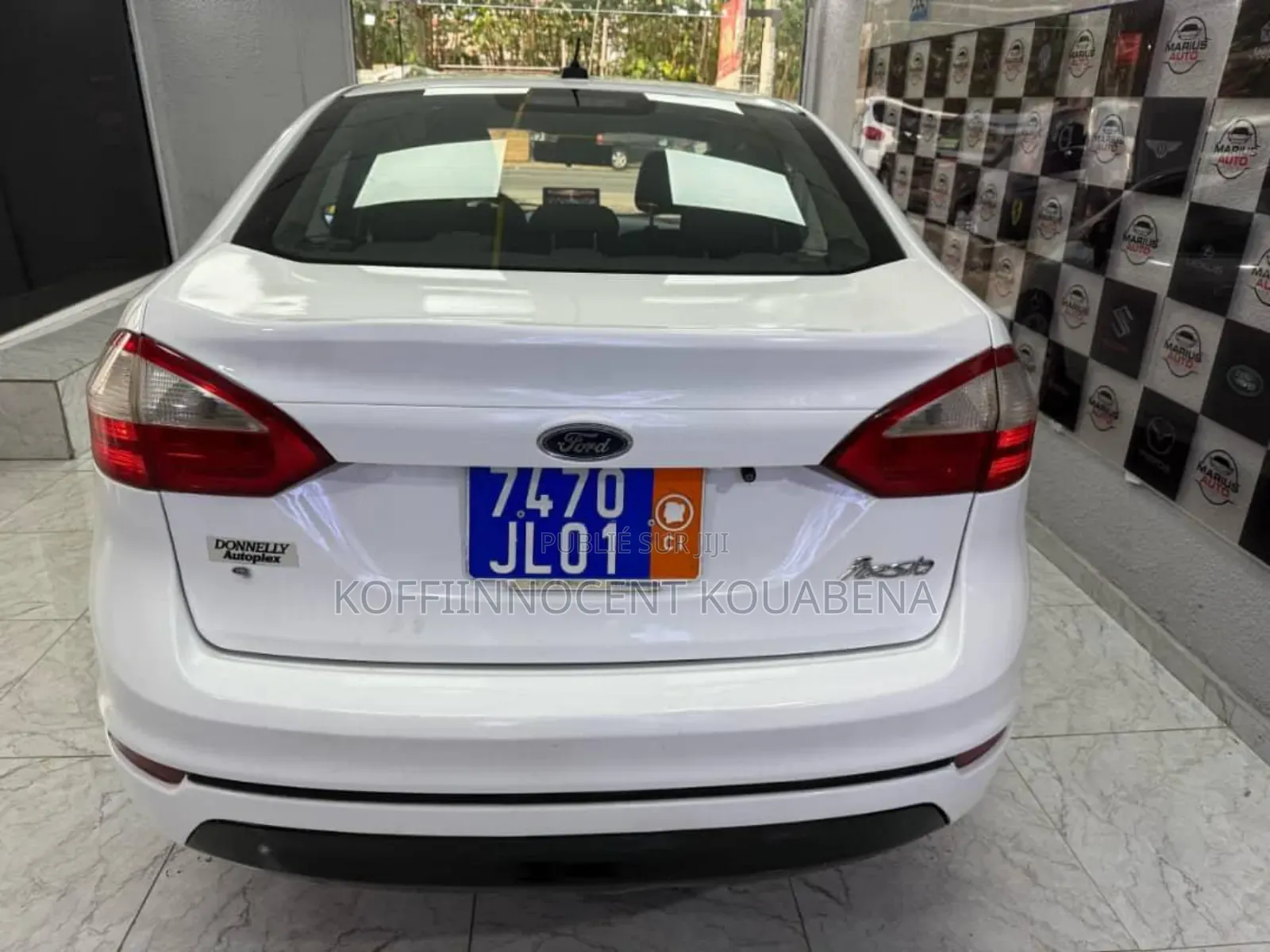 Ford Fiesta 2014 Blanc