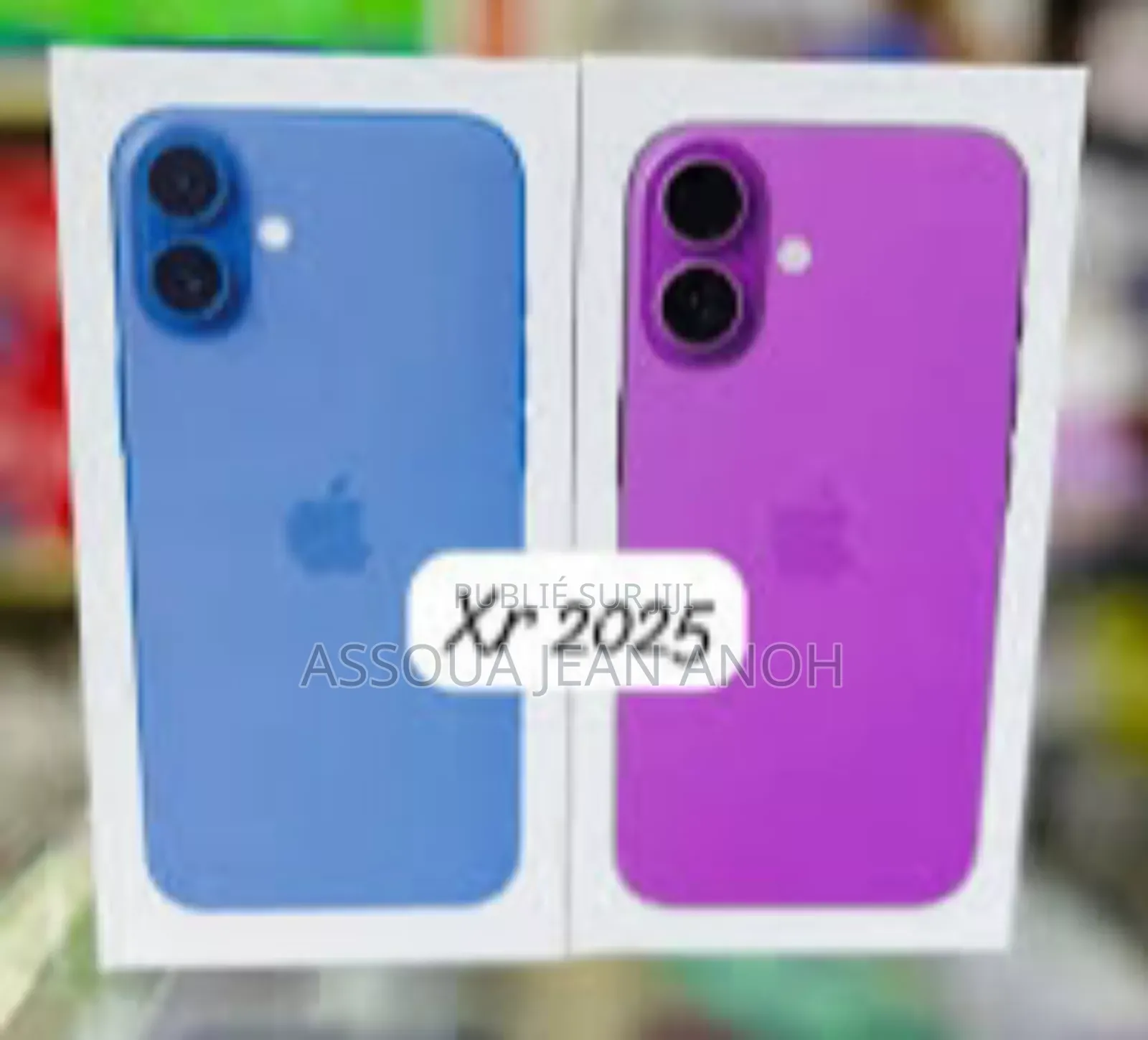 New Apple iPhone XR 256 GB Bleu