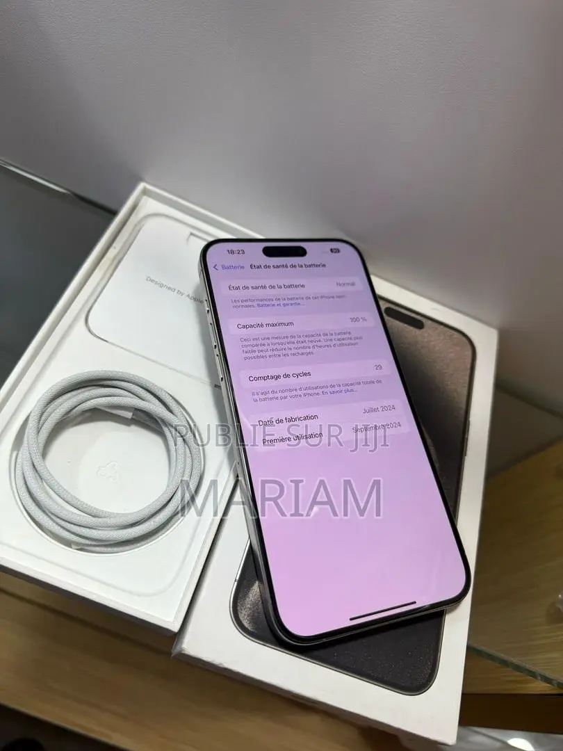 New Apple iPhone 15 Pro Max 256 GB Autre