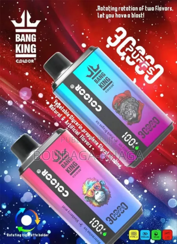 Cigarette lectronique Bang King Box Vape  vendre - BOUDAGA-RHAGA  Prix :  CFA 21,008 sur Jiji.co.ci [Koumassi]