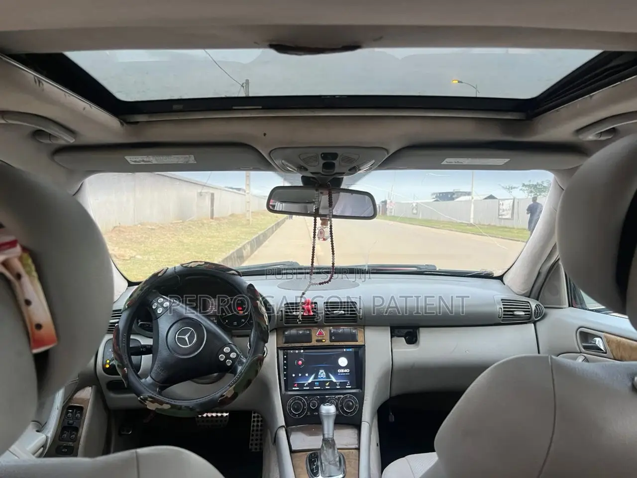 Mercedes-Benz C200 2004 Rouge