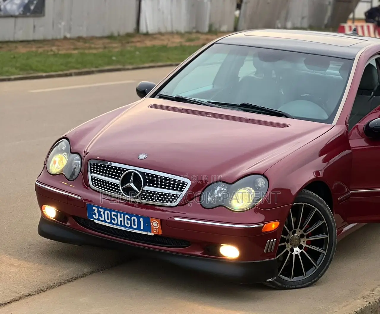 Mercedes-Benz C200 2004 Rouge