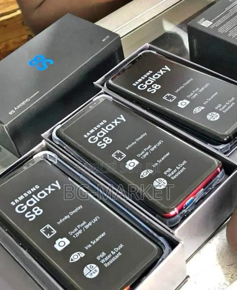 New Samsung Galaxy S8 64 GB Argenté