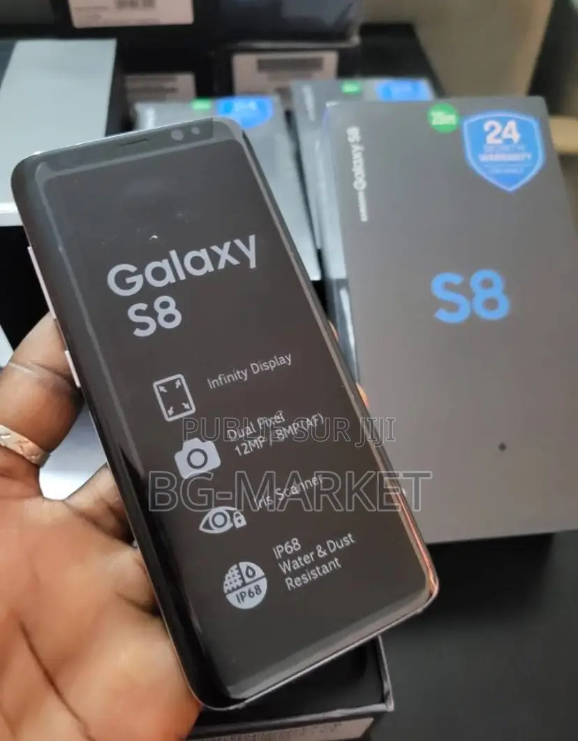 New Samsung Galaxy S8 64 GB Argenté