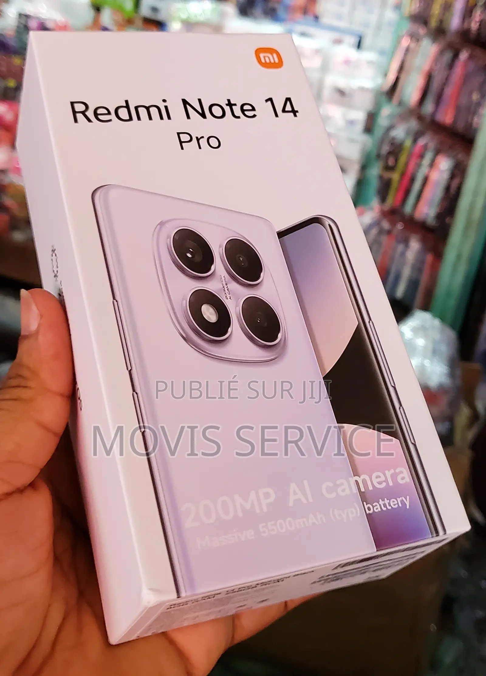 New Xiaomi Redmi Note 14 Pro 256 GB Noir
