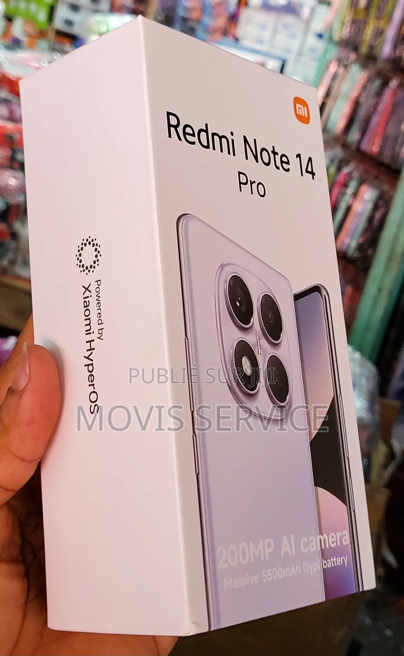 New Xiaomi Redmi Note 14 Pro 256 GB Noir