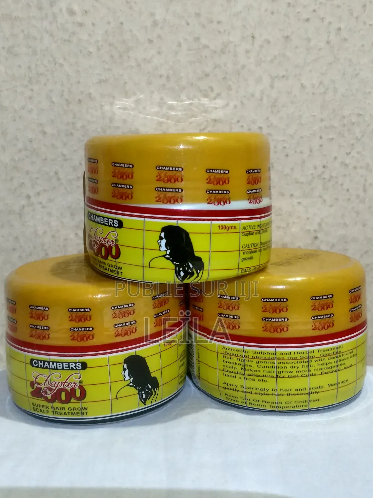 Pommade Cheveux Chambers Chapter 2000