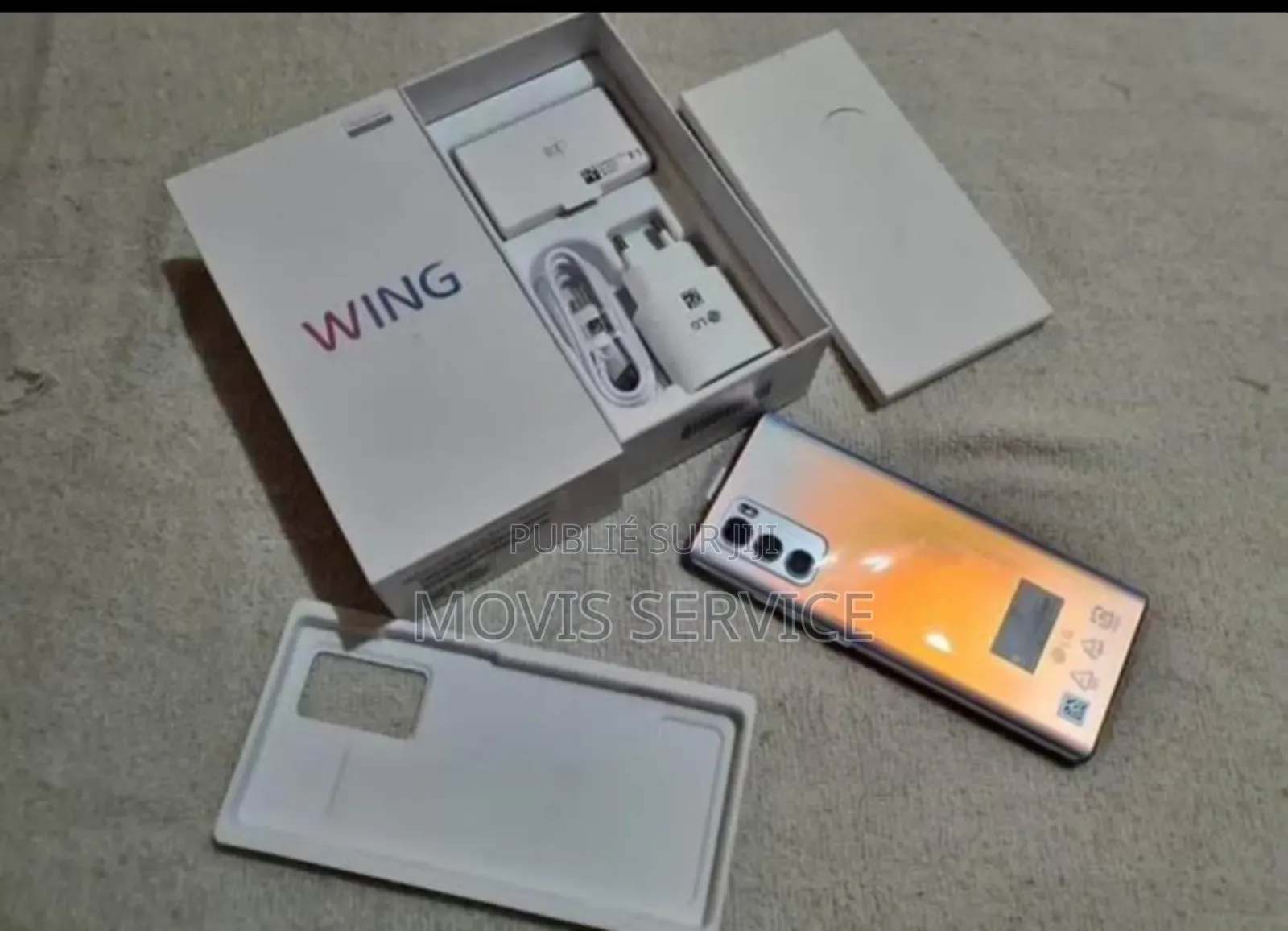 New LG Wing 5G 256 GB Bronze