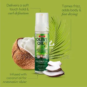 Photo - Mousse Coiffante Enrichie a l'Huile d'Olive Original